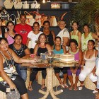 Artesãs do Pontal de Coruripe (Ouricuri) e Feliz Deserto (Taboa e OPA) em visita ao estande na Artnor 2008..