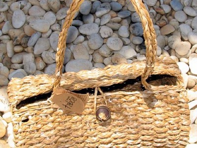 Bolsa grega com trancaw.